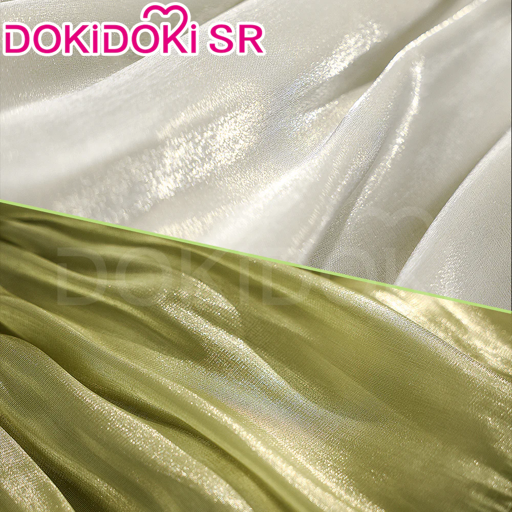 DokiDoki-SR Anime Cosplay Costume Forest Elf Doujin Dress - Image 5