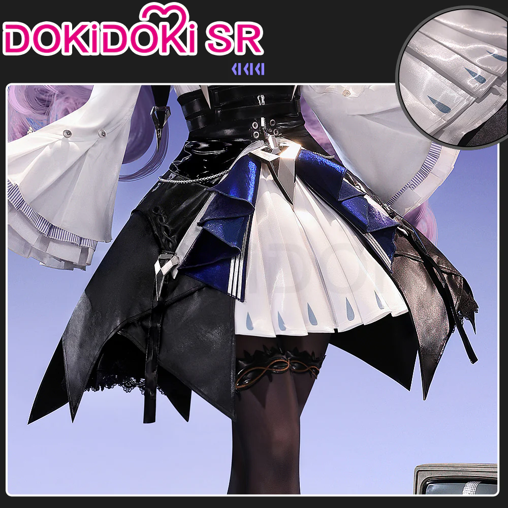 【Ready For Ship】【Glowing】DokiDoki-SR Game Zenless Zone Zero Cosplay Vivian Costume Vampire Girl ZZZ - Image 3