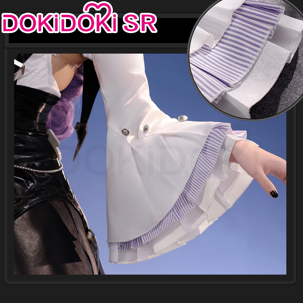 【Ready For Ship】【Glowing】DokiDoki-SR Game Zenless Zone Zero Cosplay Vivian Costume Vampire Girl ZZZ - Image 4