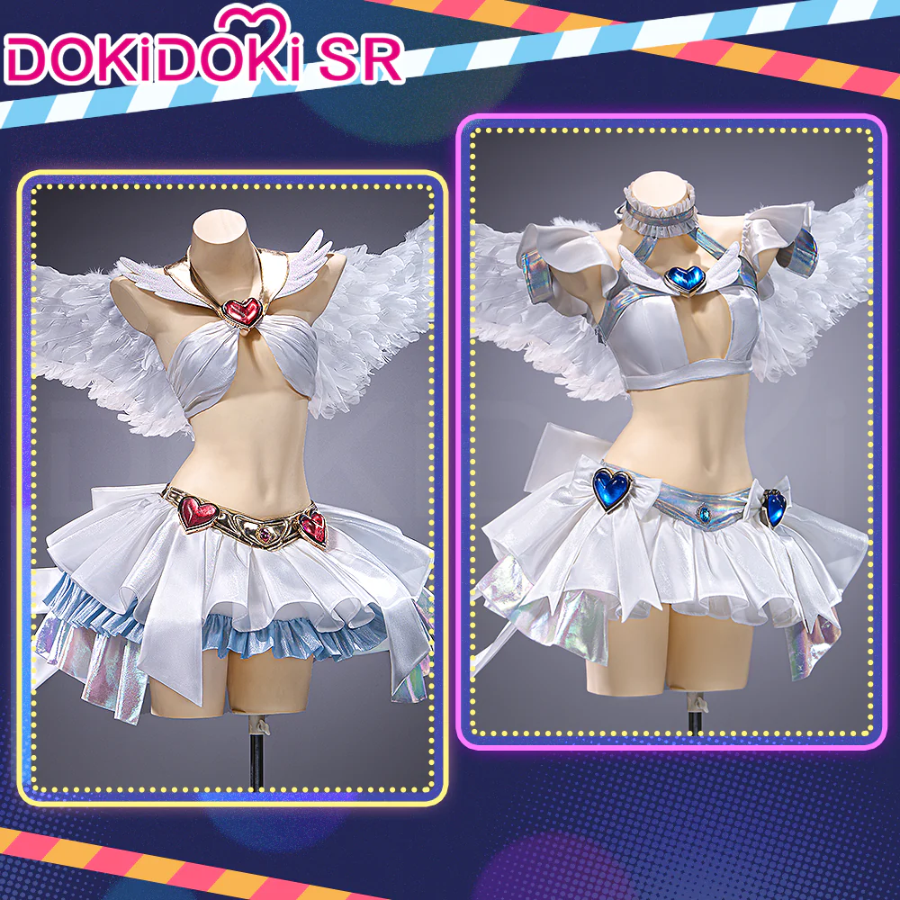 【Size S-3XL】DokiDoki-SR Anime Cosplay Angel Battle Costume Season 2 - Image 5