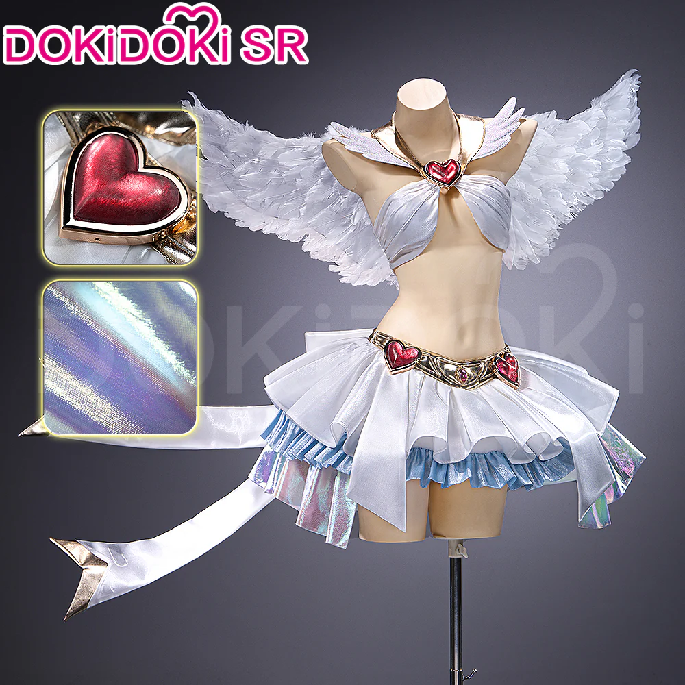 【Size S-3XL】DokiDoki-SR Anime Cosplay Angel Battle Costume Season 2 - Image 6