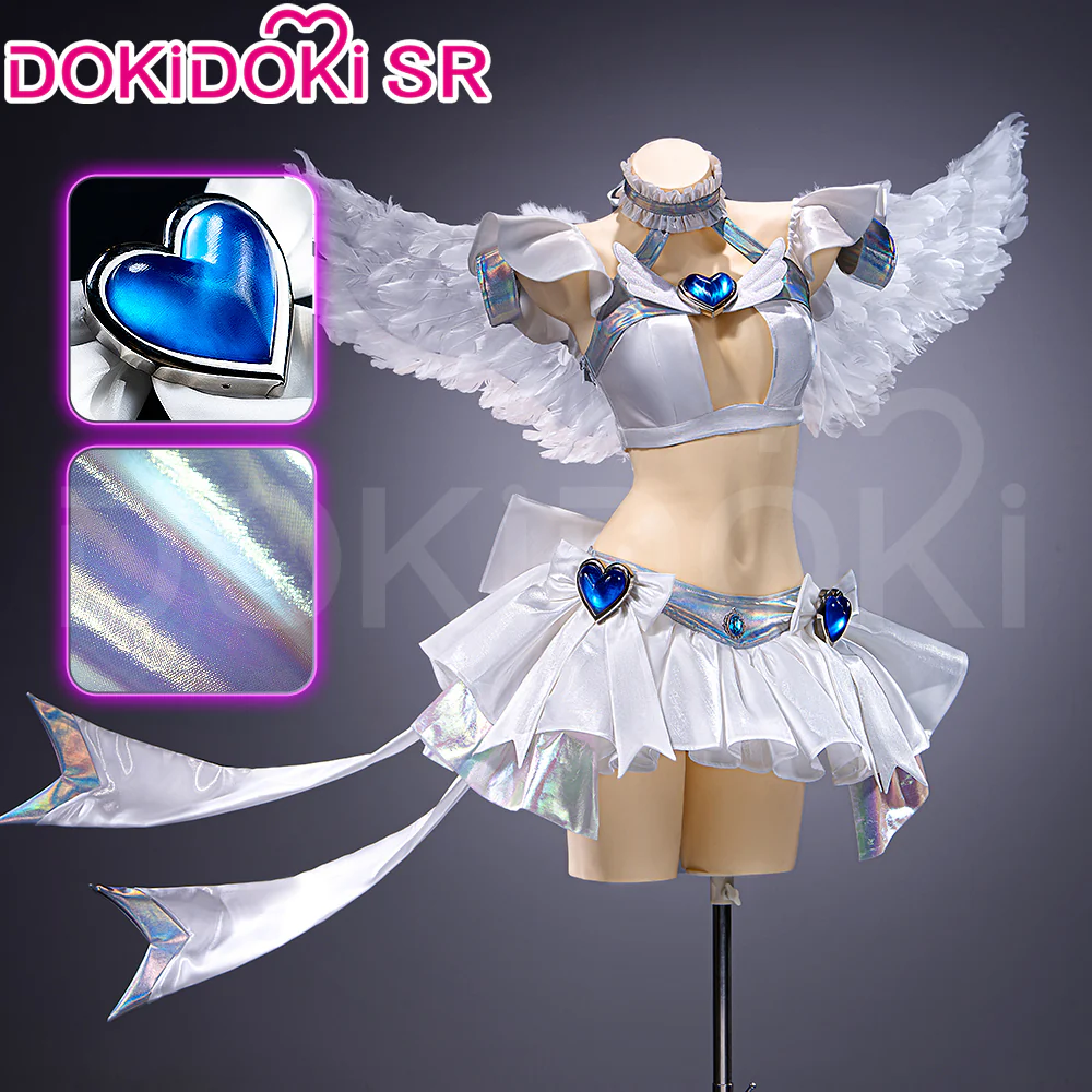 【Size S-3XL】DokiDoki-SR Anime Cosplay Angel Battle Costume Season 2 - Image 7