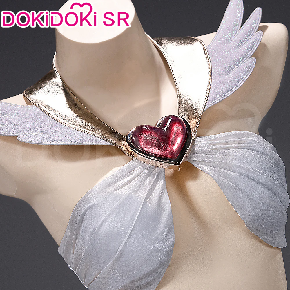 【Size S-3XL】DokiDoki-SR Anime Cosplay Angel Battle Costume Season 2 - Image 8