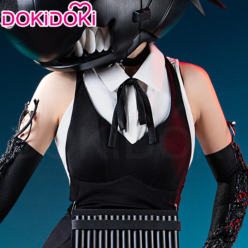 【Partial Ready For Ship】DokiDoki Anime Cosplay Costume Long Gloves / Explosive Placement / Helmet Bomb Devil - Image 6