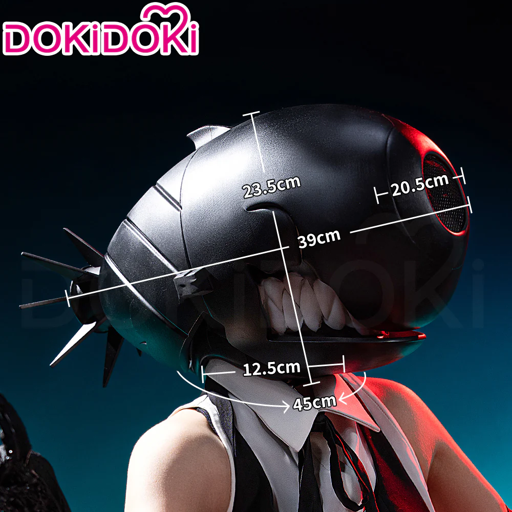 【Partial Ready For Ship】DokiDoki Anime Cosplay Costume Long Gloves / Explosive Placement / Helmet Bomb Devil - Image 7