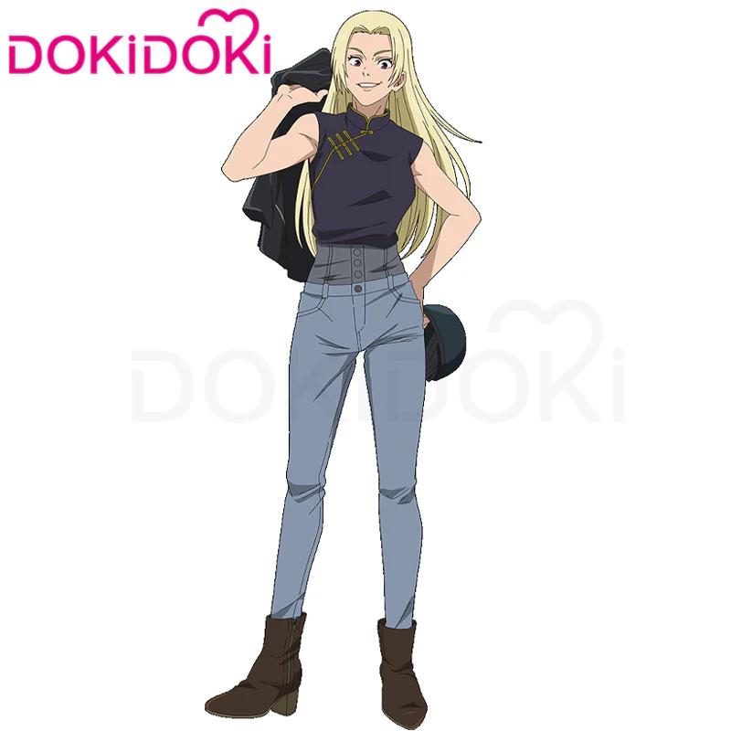 【Poll】$5 Deposit =10% OFF Coupon Dokidoki Anime Cosplay Costume Black Sleeves Jeans - Image 3