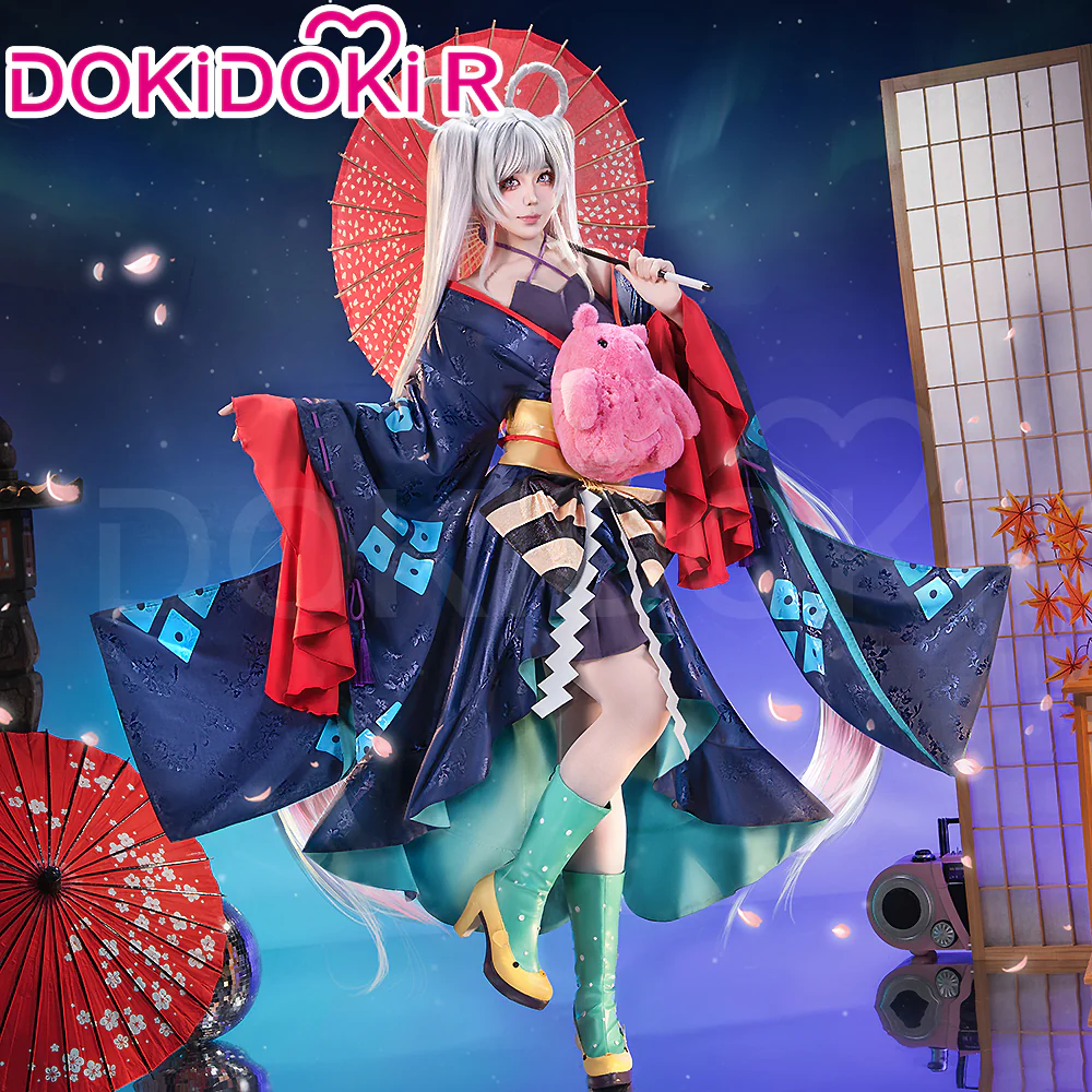 【Size XS-2XL】DokiDoki-R Anime Cosmic Princess Kaguya! Cosplay Runami Yachiyo Costume