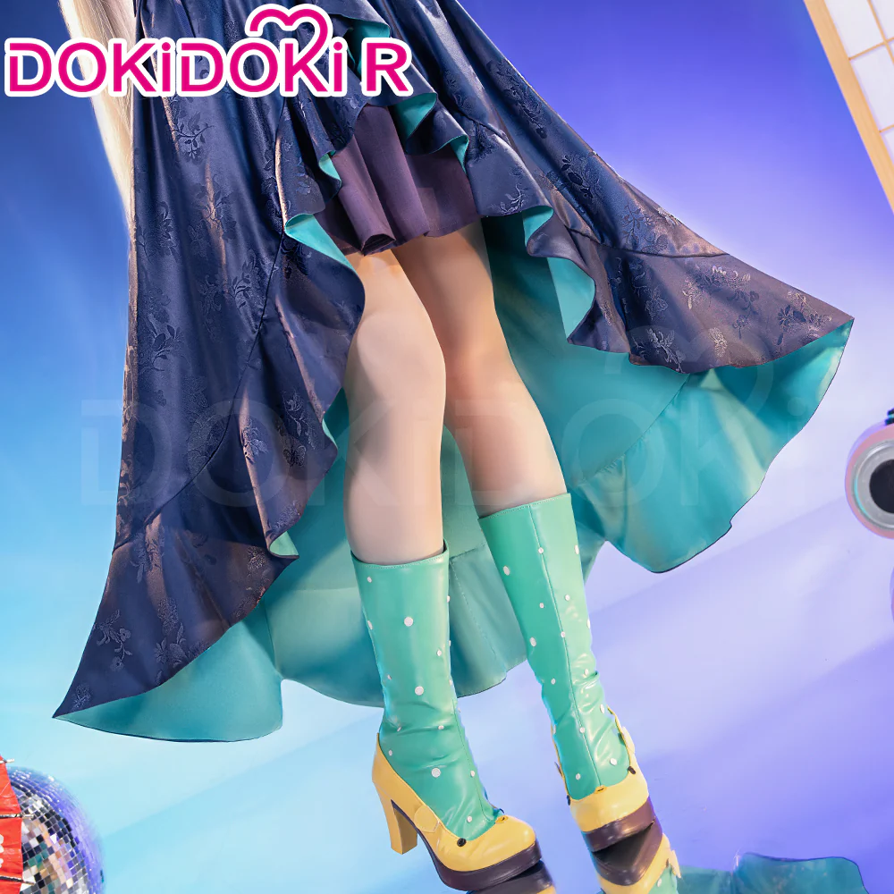 【Size XS-2XL】DokiDoki-R Anime Cosmic Princess Kaguya! Cosplay Runami Yachiyo Costume - Image 4