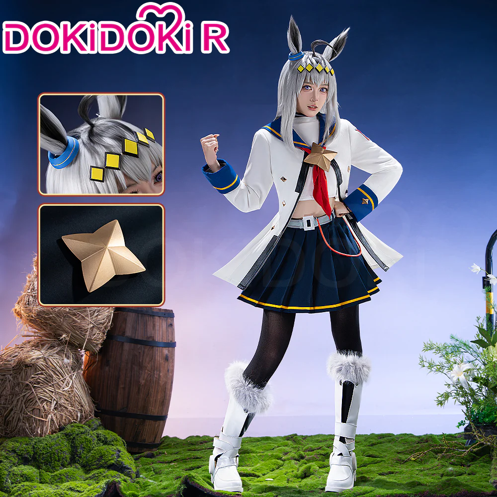 【 Ready For Ship】【Size XS-2XL】DokiDoki-R Anime Game Cosplay Costume Victory Outfit