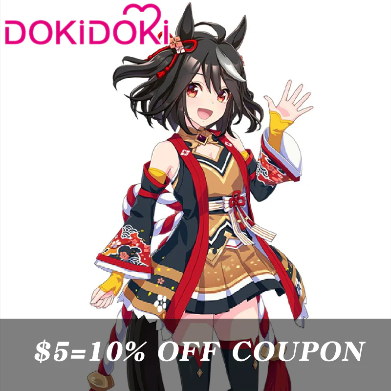 【POLL】$5 Deposit =10% OFF Coupon DokiDoki Anime Game Cosplay Costume Black Brown Dress - Image 2