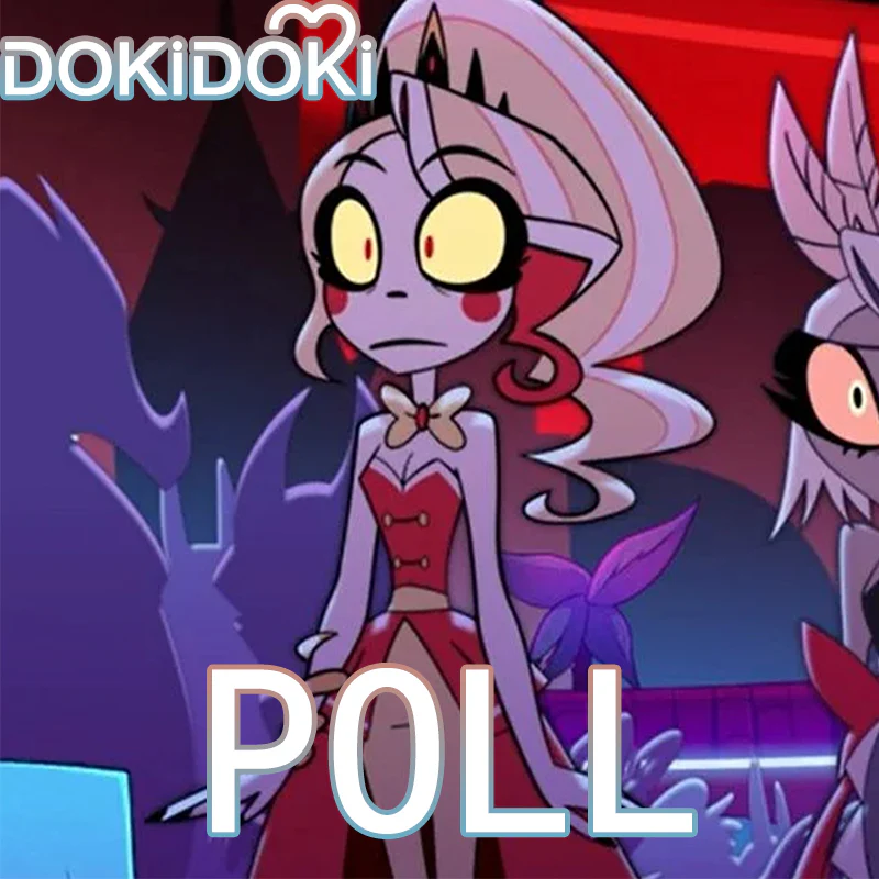 【Poll】$5 Deposit = 10% off Coupon DokiDoki Anime Hell Hotel Cosplay Party Outfit Costume Red Blue Dress - Image 4