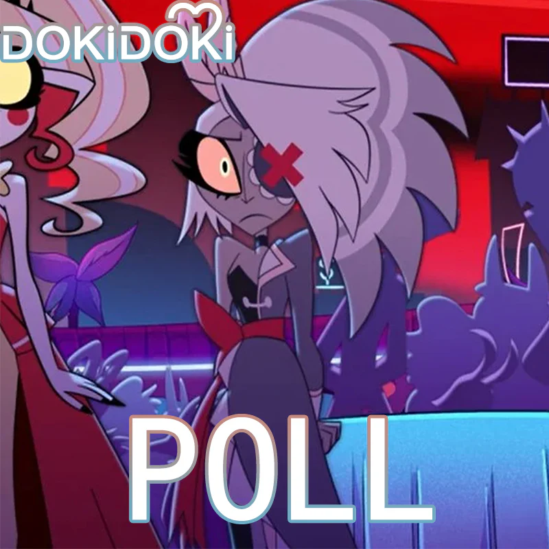 【Poll】$5 Deposit = 10% off Coupon DokiDoki Anime Hell Hotel Cosplay Party Outfit Costume Red Blue Dress - Image 7