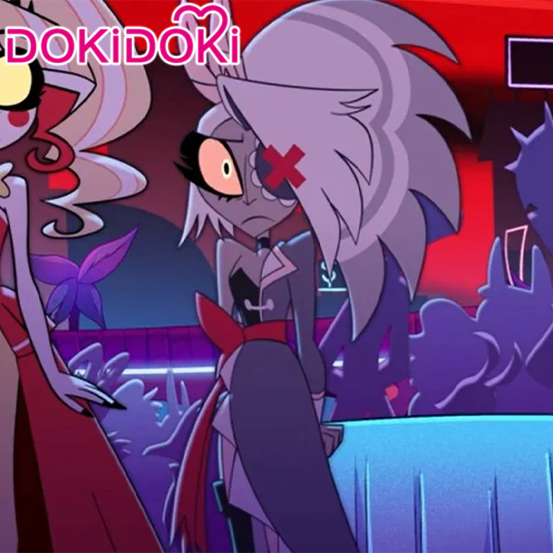 【Poll】$5 Deposit = 10% off Coupon DokiDoki Anime Hell Hotel Cosplay Party Outfit Costume Red Blue Dress - Image 9