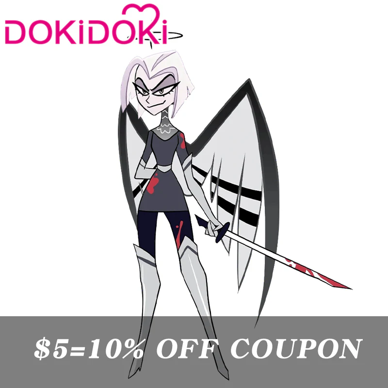 【Poll】$5 Deposit =10% off Coupon DokiDoki Anime Hell Hotel Cosplay Grey Dress Costume - Image 2