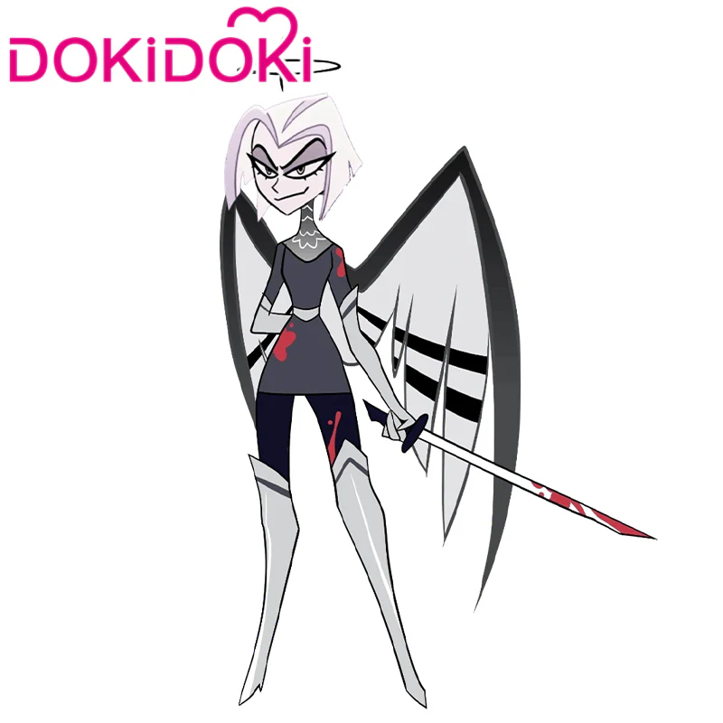 【Poll】$5 Deposit =10% off Coupon DokiDoki Anime Hell Hotel Cosplay Grey Dress Costume - Image 3