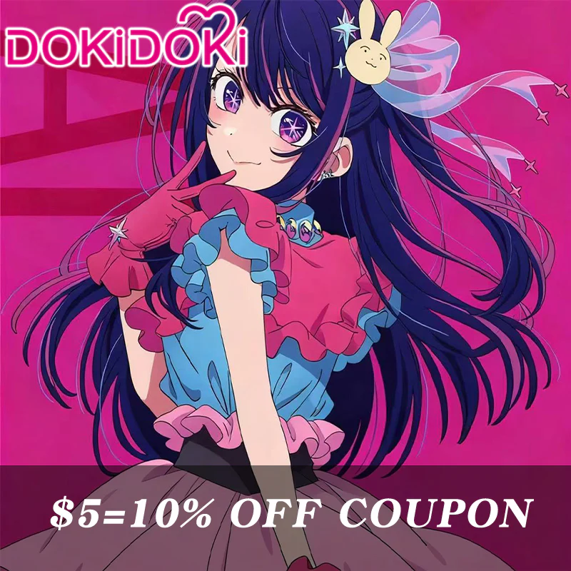 【POLL】$5 Deposit =10% OFF Coupon DokiDoki Anime Oshi no Ko Cosplay Hoshino Ai Idol Costume - Image 2