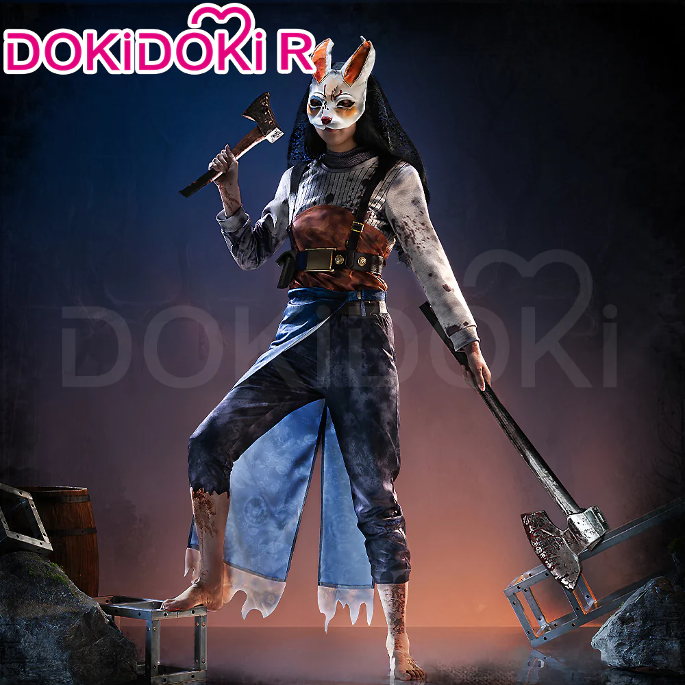 【Size XS-3XL】DokiDoki-R Cosplay Costume Halloween Costume Rabbit Mask