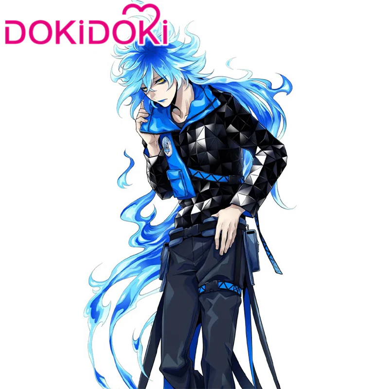 【Poll】$5 Deposit = 10% off Coupon DokiDoki Game Cosplay Costume Black Blue Jacket - Image 3