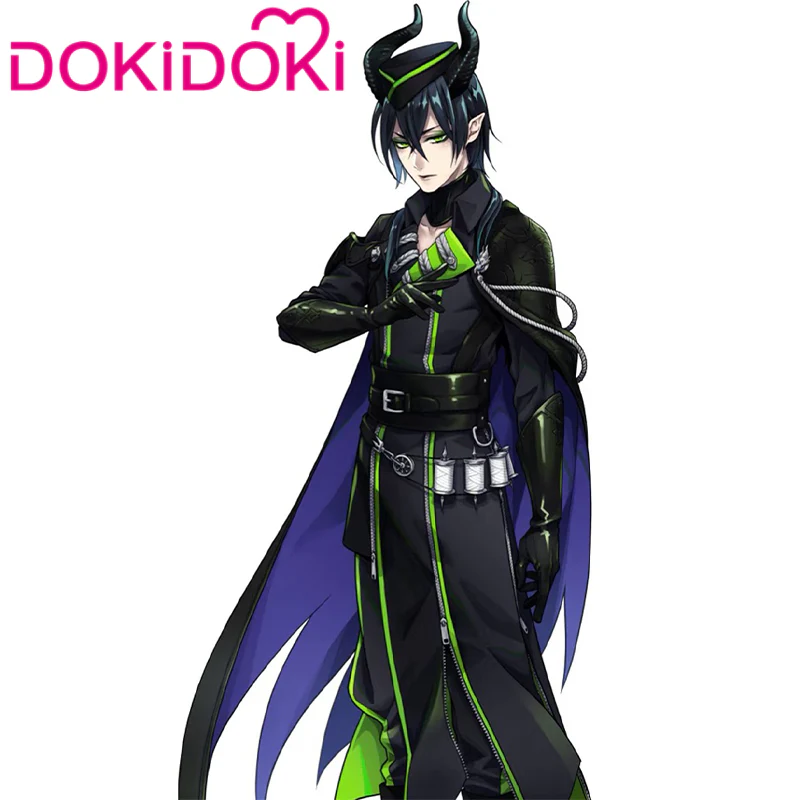 【Poll】$5 Deposit = 10% off Coupon DokiDoki Game Cosplay Costume Black Green Suit - Image 3