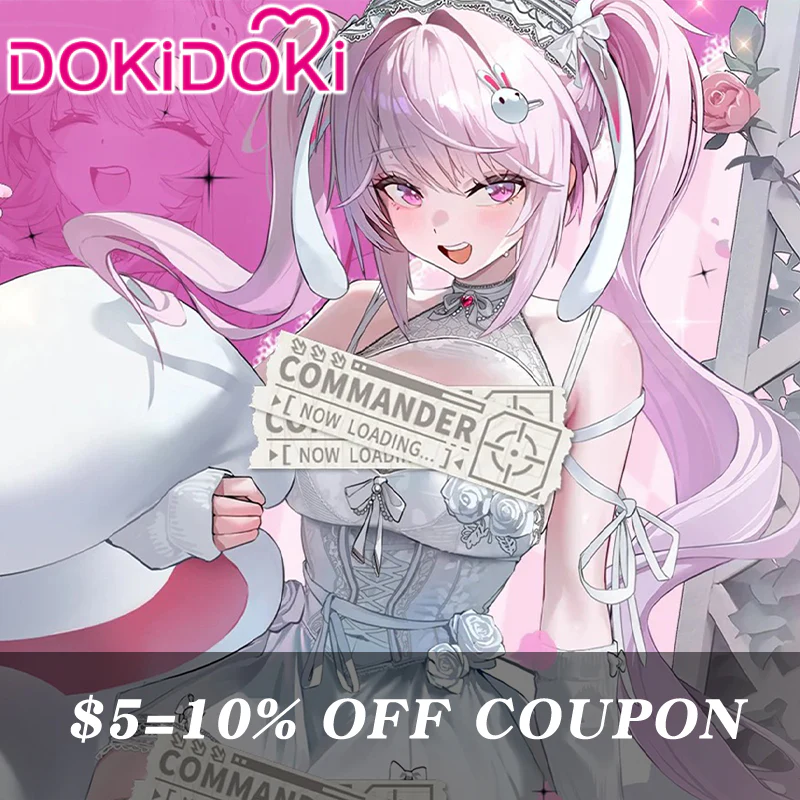 【POLL】$5 Deposit =10% OFF Coupon DokiDoki Game Cosplay Costume White Sexy Dress Fairy Tale Dream - Image 2