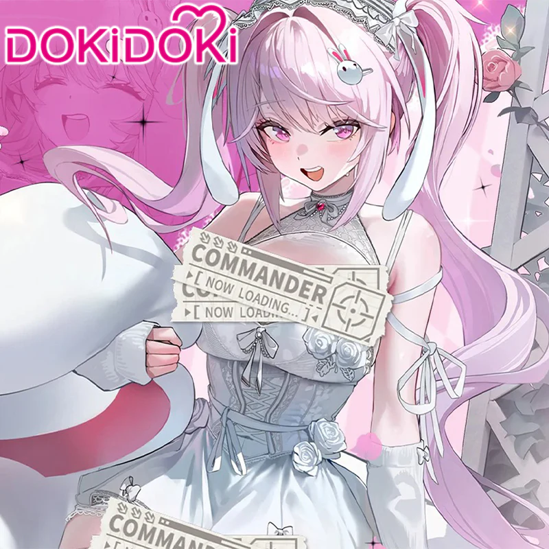 【POLL】$5 Deposit =10% OFF Coupon DokiDoki Game Cosplay Costume White Sexy Dress Fairy Tale Dream - Image 3