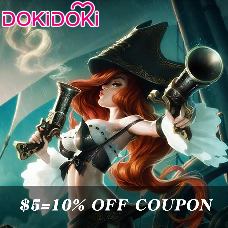 【POLL】$5 Deposit =10% OFF Coupon DokiDoki Game Cosplay Pirate Costume Women The Bountyy Hunterr - Image 2