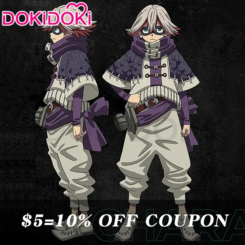 【Confirmed】$5 Deposit =10% OFF Coupon DokiDoki Game GACHIAKUTA Cosplay Fu Orostor Costume