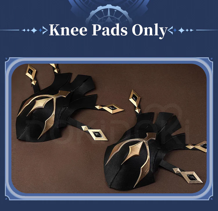 【Size XS-3XL】 DokiDoki-R Game Genshin Impact Cosplay Varka Costume / Knee Pads Song of the Welkin Moon Nod Krai - Image 6