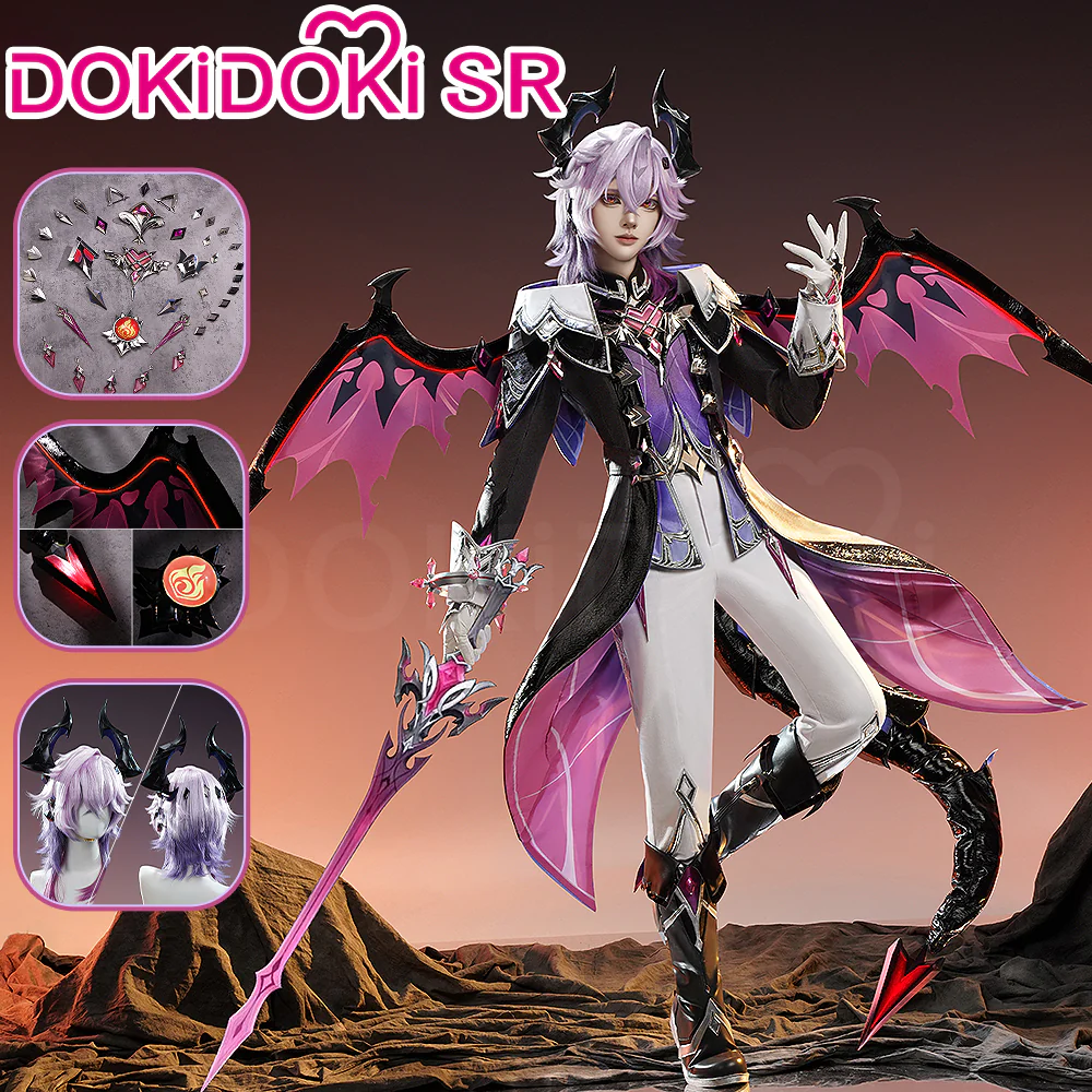 【Size S-3XL】DokiDoki-SR Game Genshin Impact Cosplay Durin Costume Song of the Welkin Moon Nod Krai