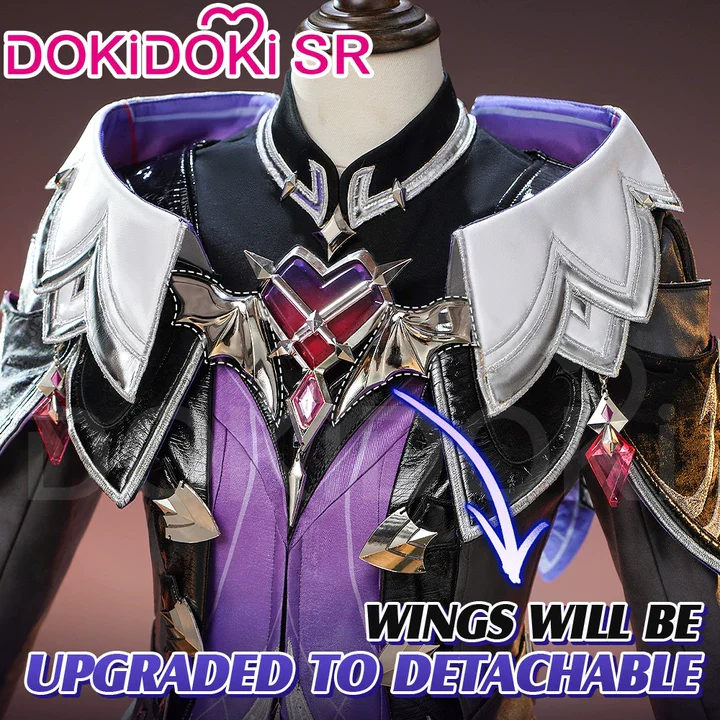 【Size S-3XL】DokiDoki-SR Game Genshin Impact Cosplay Durin Costume Song of the Welkin Moon Nod Krai - Image 2