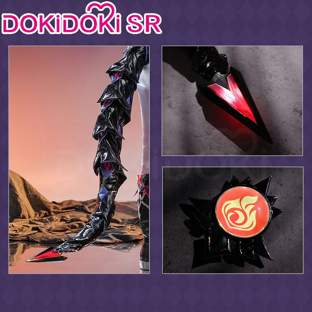 【Size S-3XL】DokiDoki-SR Game Genshin Impact Cosplay Durin Costume Song of the Welkin Moon Nod Krai - Image 4