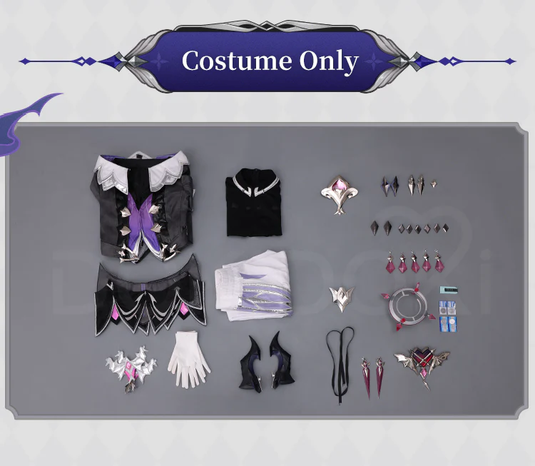 【Size S-3XL】DokiDoki-SR Game Genshin Impact Cosplay Durin Costume Song of the Welkin Moon Nod Krai - Image 8