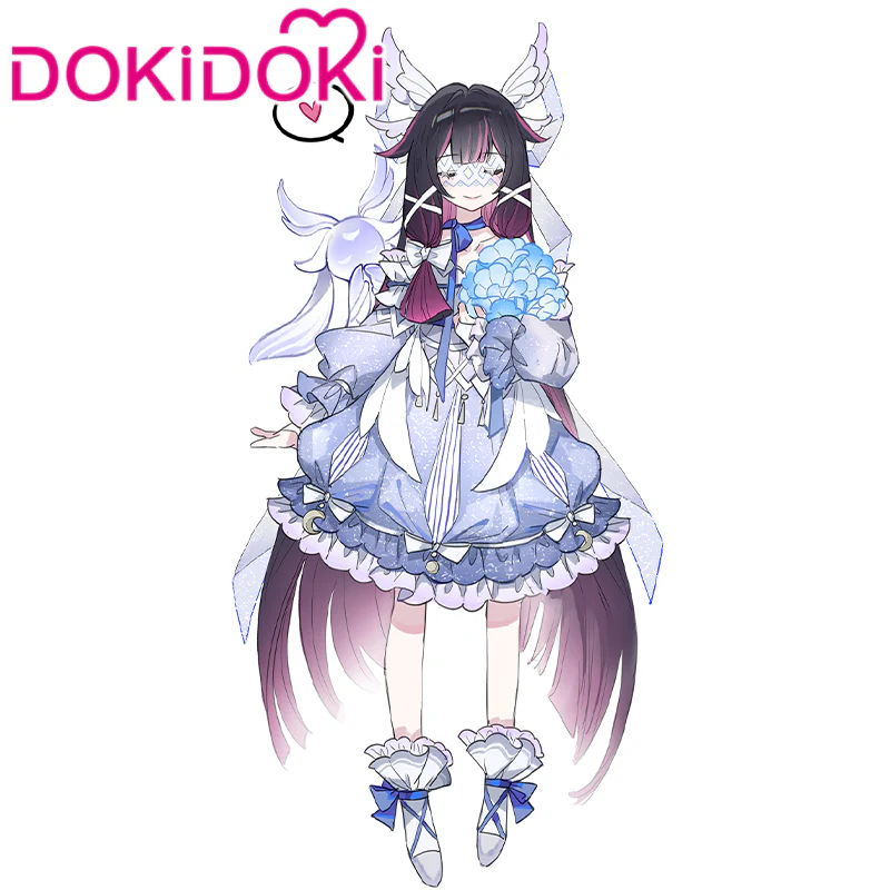 【POLL】$5 Deposit =10% OFF Coupon DokiDoki Game Genshin Impact Cosplay Marionette Sandrone / Columbina Costume Doujin - Image 6