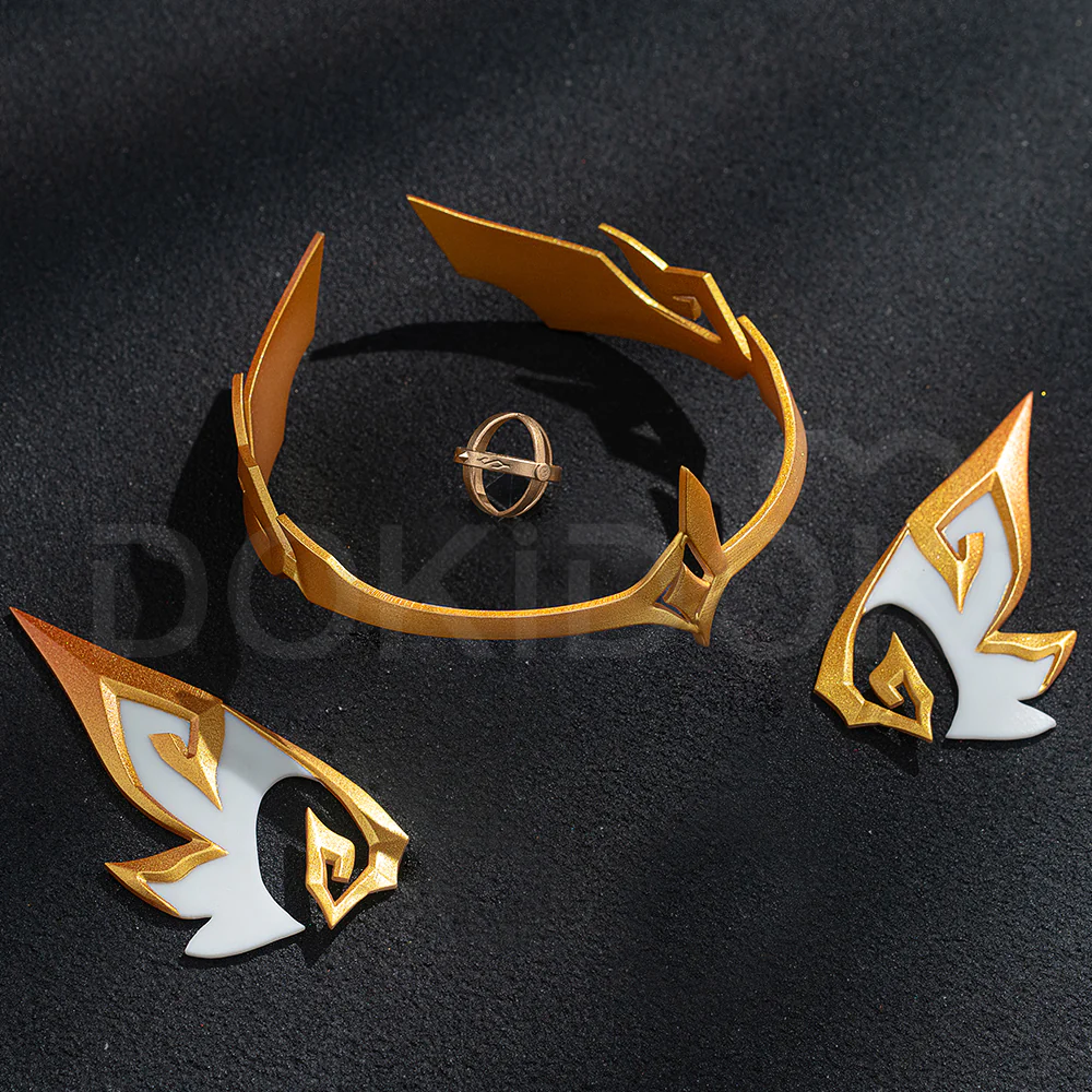 【Confirmed】$5 Deposit =10% OFF Coupon DokiDoki Game Genshin Impact Cosplay Nicole Reeyn Costume Song of the Welkin Moon " N " Nod Krai - Image 5