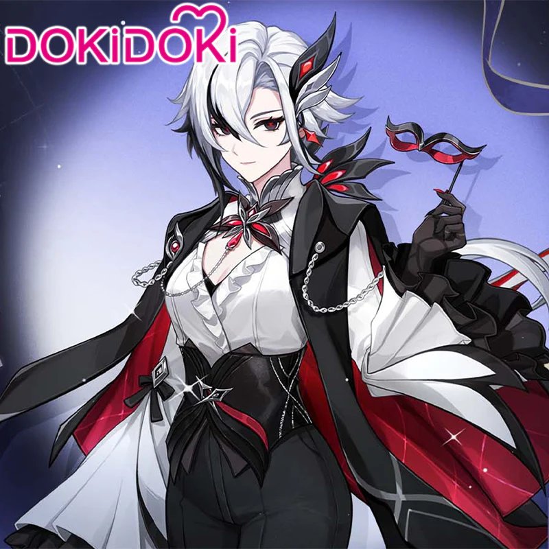 【Poll】$5 Deposit = 10% off Coupon  DokiDoki Game Genshin Impact x FES Cosplay Arlecchino  Costume Song of the Welkin Moon Nod Krai - Image 3