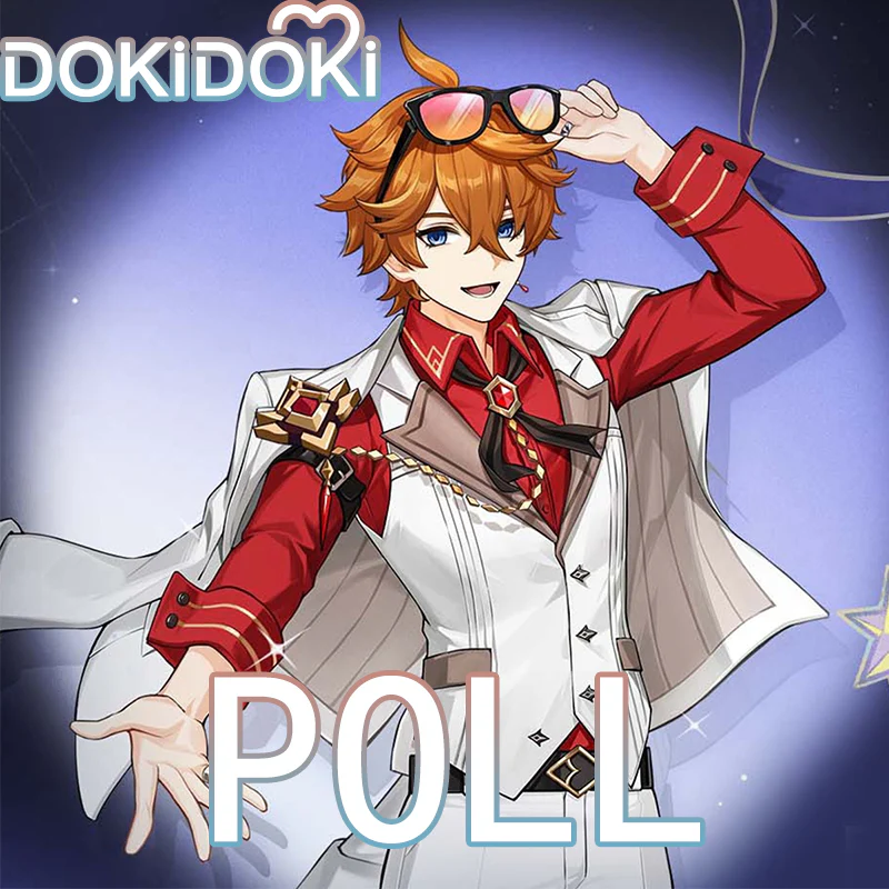 【Poll】$5 Deposit = 10% off Coupon  DokiDoki Game Genshin Impact x FES Cosplay Tartaglia Costume Song of the Welkin Moon Nod Krai