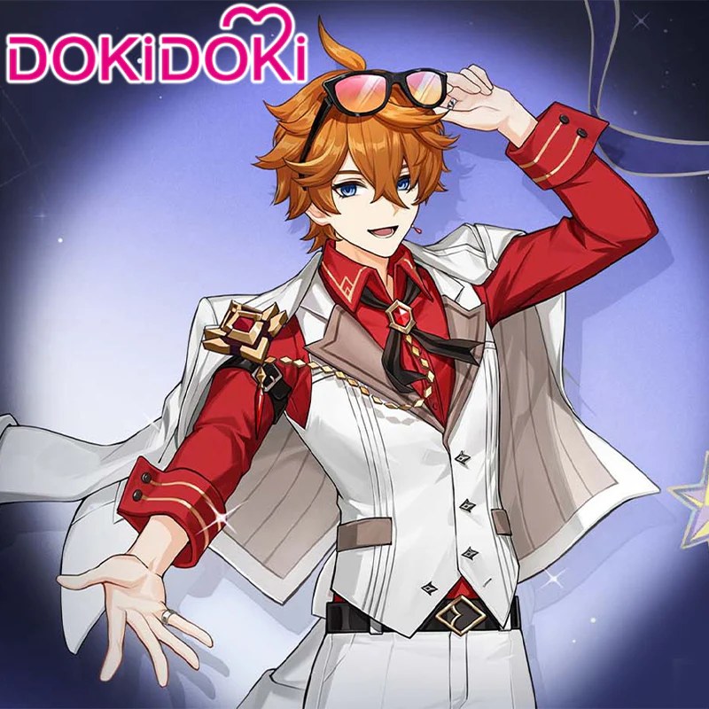 【Poll】$5 Deposit = 10% off Coupon  DokiDoki Game Genshin Impact x FES Cosplay Tartaglia Costume Song of the Welkin Moon Nod Krai - Image 3