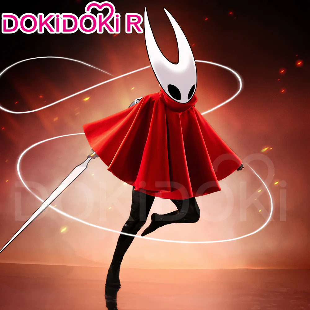 【Partially Ready For Ship】【Size S-3XL】DokiDoki-R Game Season 2 Cosplay Red Costume Cloak Body Suit / Mask / Prop - Image 2