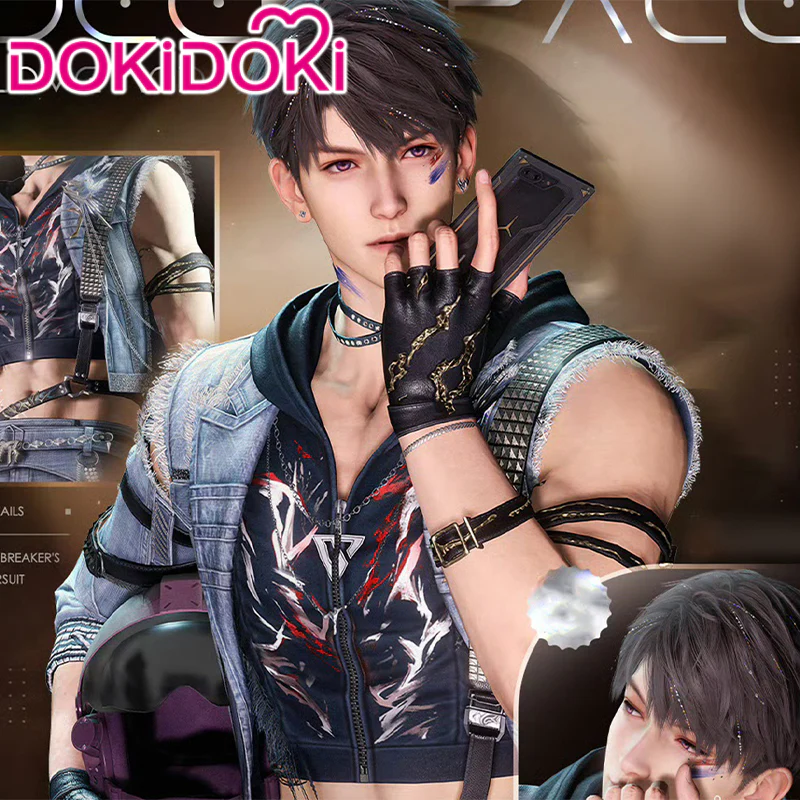 【Poll】$5 Deposit = 10% off Coupon DokiDoki Game Love And Deepspace Cosplay Caleb Passionate Overload Costume Protagonist MC Heart Beats Ablaze - Image 8