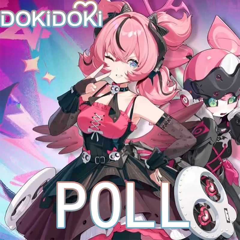 【POLL】$5 Deposit =10% OFF Coupon  DokiDoki Game Zenless Zone Zero Cosplay Aria Discordant Note Costume Angels of Delusion ZZZ