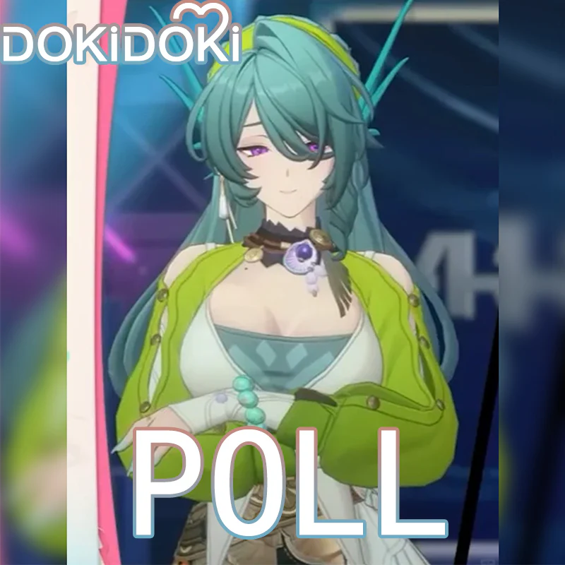 【POLL】$5 Deposit =10% OFF Coupon DokiDoki Game Zenless Zone Zero Cosplay Cecilia Costume Virtual Idol  ZZZ