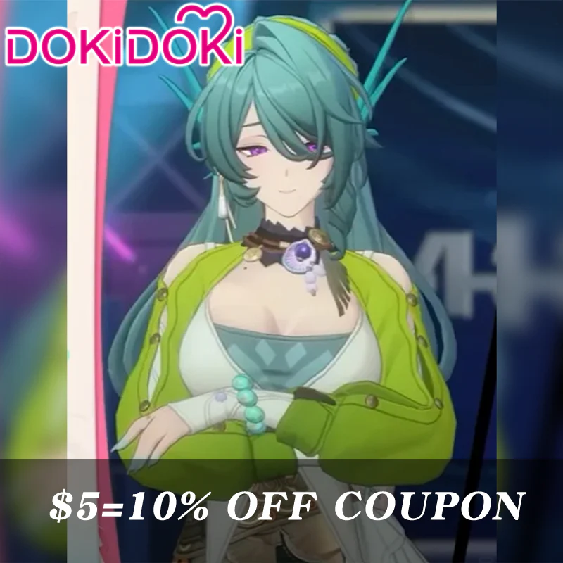 【POLL】$5 Deposit =10% OFF Coupon DokiDoki Game Zenless Zone Zero Cosplay Cecilia Costume Virtual Idol  ZZZ - Image 2