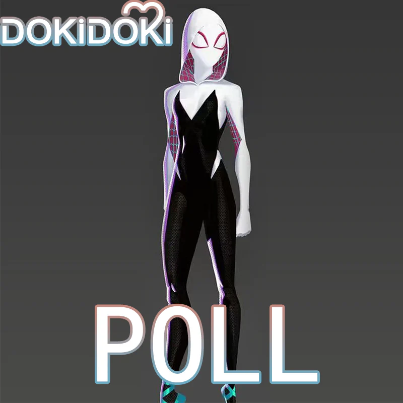 【POLL】$5 Deposit =10% OFF Coupon DokiDoki Movie Cosplay Cosplay Black Purple Bodysuit Costume