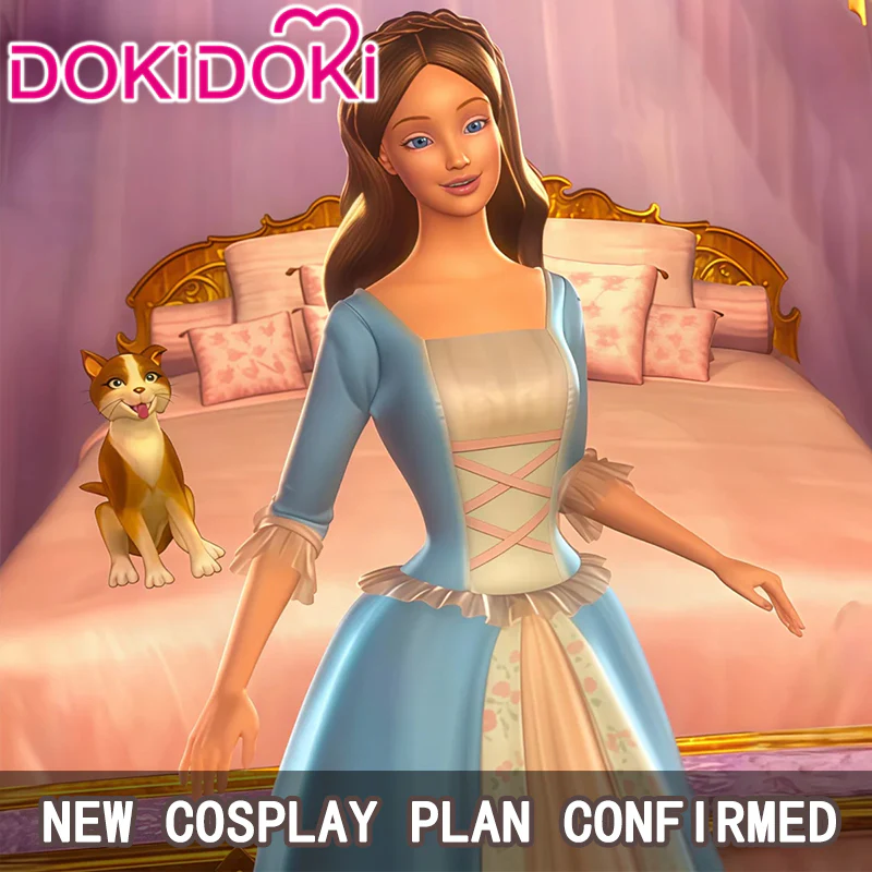 【Confirmed】$5 Deposit = 10% off Coupon DokiDoki Movie Cosplay Costume Blue Princess Dress - Image 2