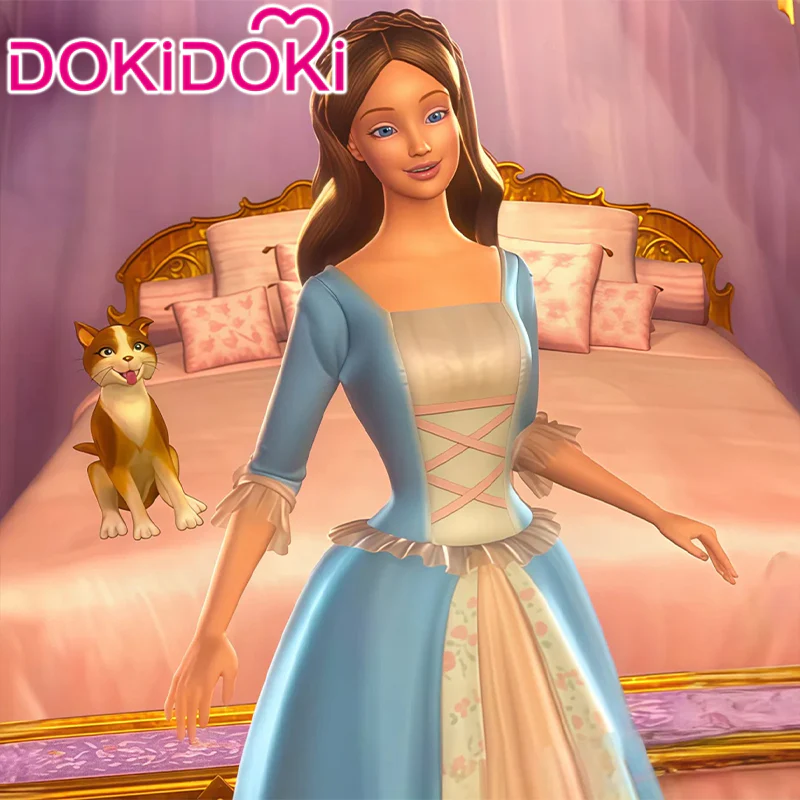 【Confirmed】$5 Deposit = 10% off Coupon DokiDoki Movie Cosplay Costume Blue Princess Dress - Image 3