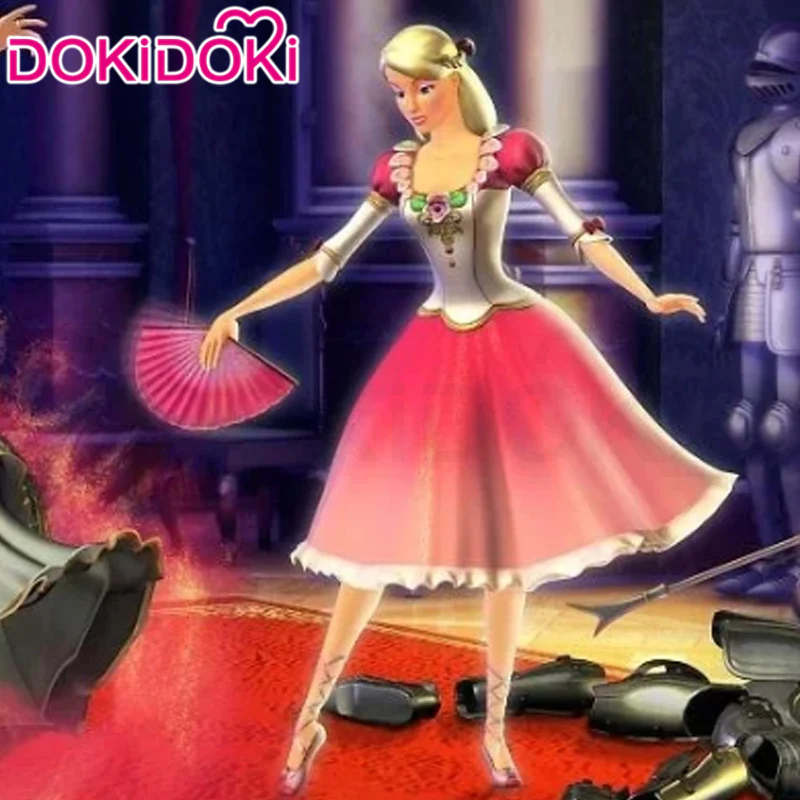 【Poll】$5 Deposit =10% OFF Coupon DokiDoki Movie Cosplay Peach Dancing Princess Dress - Image 3