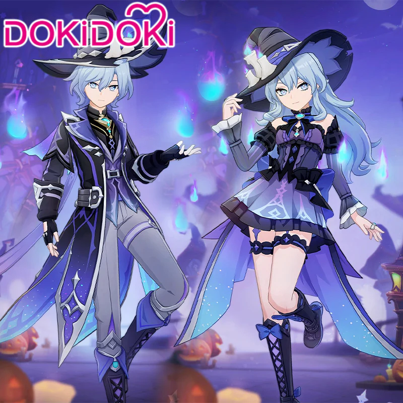 【POLL】$5 Deposit =10% OFF Coupon DokiDoki Game Genshin Impact Cosplay Miliastra Wonderland Luna II Legendary Set Skin Costume - Image 3