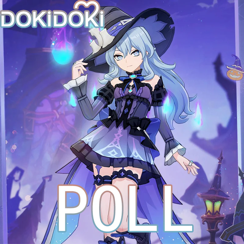 【POLL】$5 Deposit =10% OFF Coupon DokiDoki Game Genshin Impact Cosplay Miliastra Wonderland Luna II Legendary Set Skin Costume - Image 7
