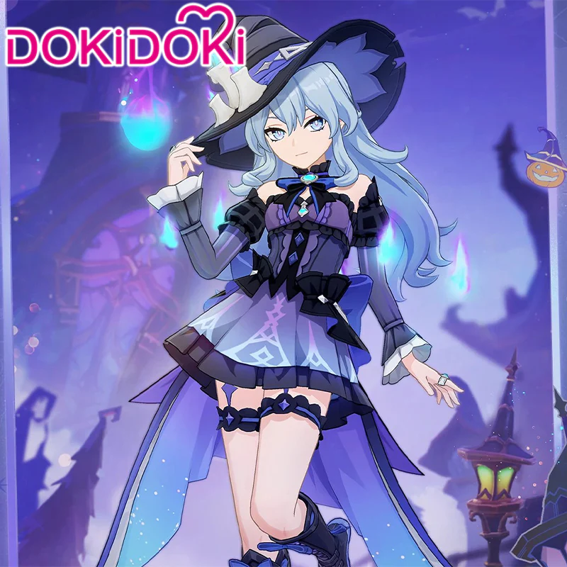 【POLL】$5 Deposit =10% OFF Coupon DokiDoki Game Genshin Impact Cosplay Miliastra Wonderland Luna II Legendary Set Skin Costume - Image 9