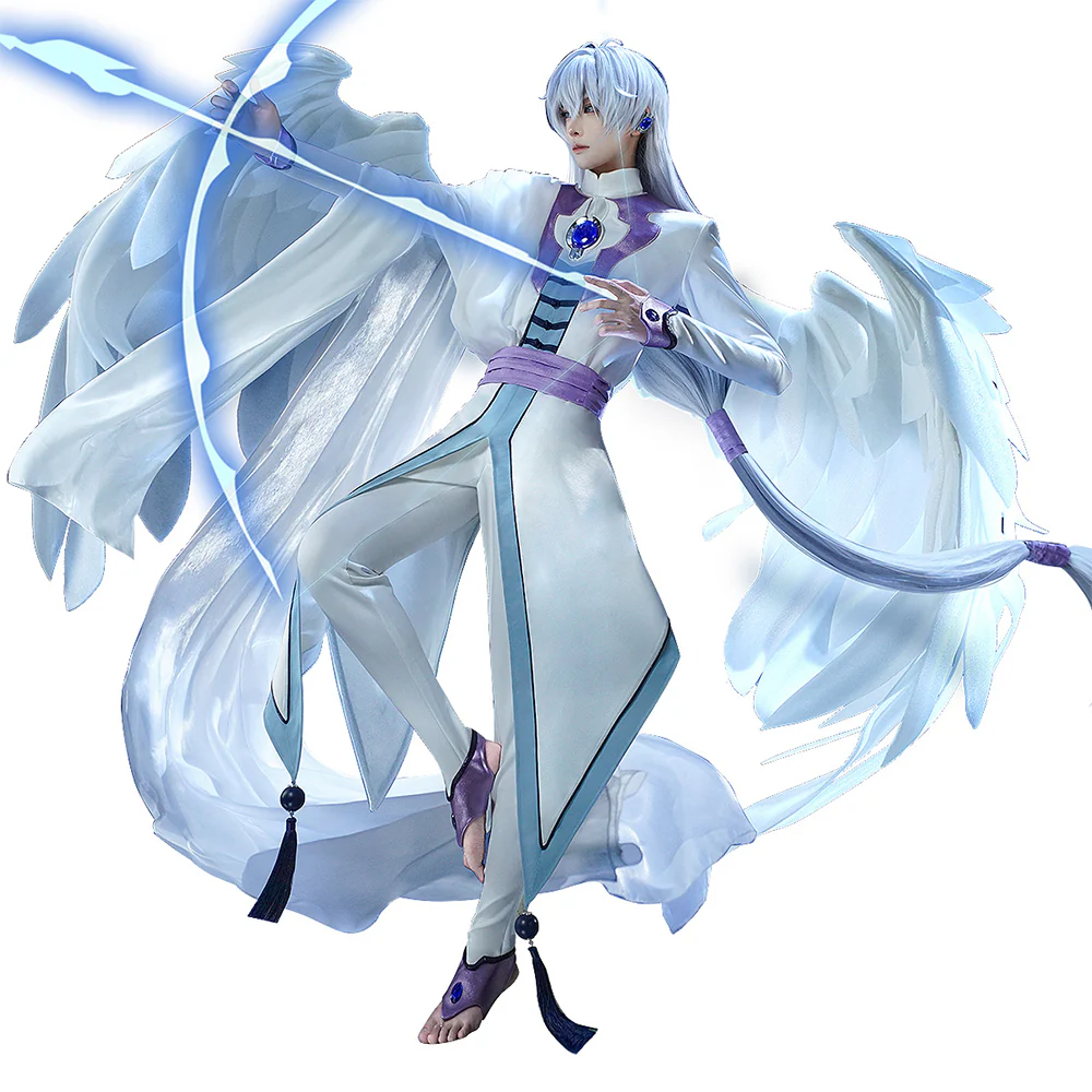【Ready For Ship】DokiDoki-SR Anime Card Captor Sakura Cosplay Yue Costume Cardcaptor Sakura Yukito Tsukishiro - Image 5